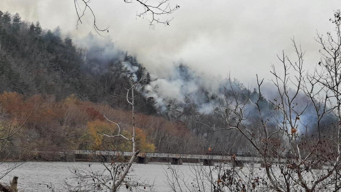 Drought Fuels Wildfires In Virginia, Tennessee and North Carolina