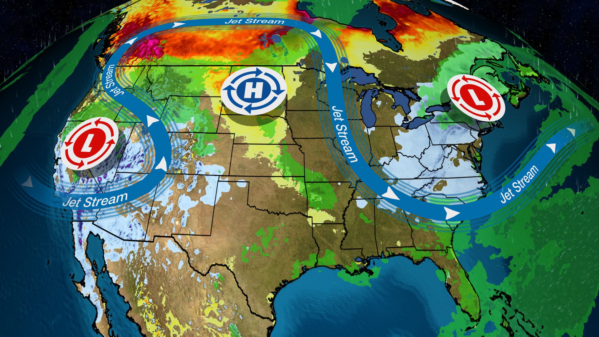 'Omega Block' Weather Pattern Will Dominate US This Week Weather(05)