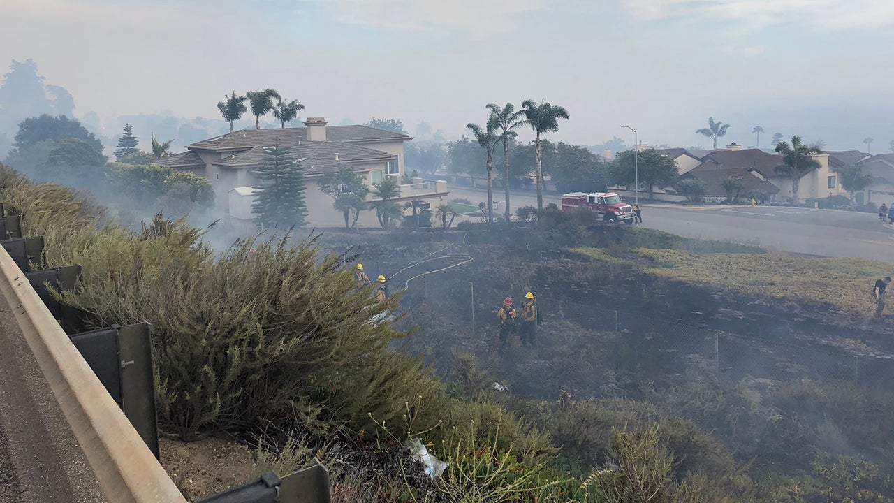 Wildfire Near San Luis Obispo, California, 10 Contained; Evacuation