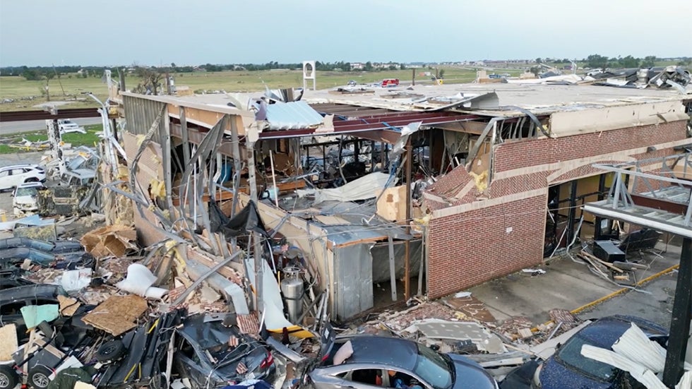 Tornadoes Strike Texas, Oklahoma, Arkansas, Kentucky