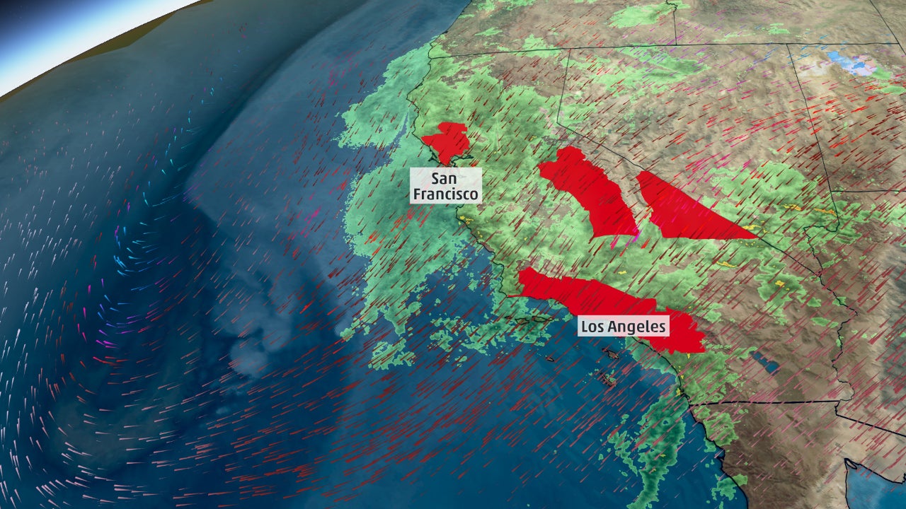 Evacuations Ordered for Southern California BurnScar Areas Ahead of