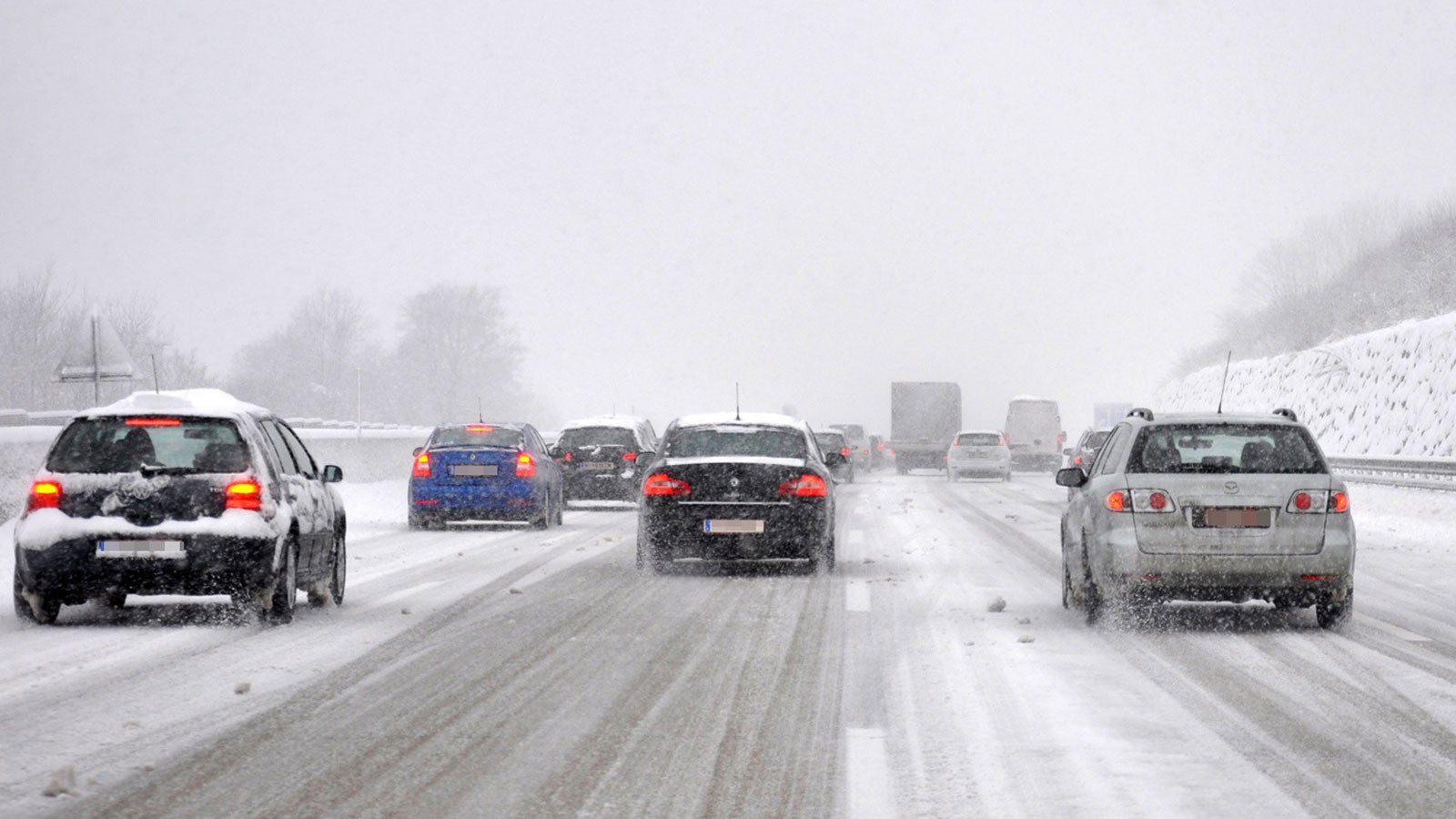 Black ice and heavy snow Top tips for safe driving in bad weather