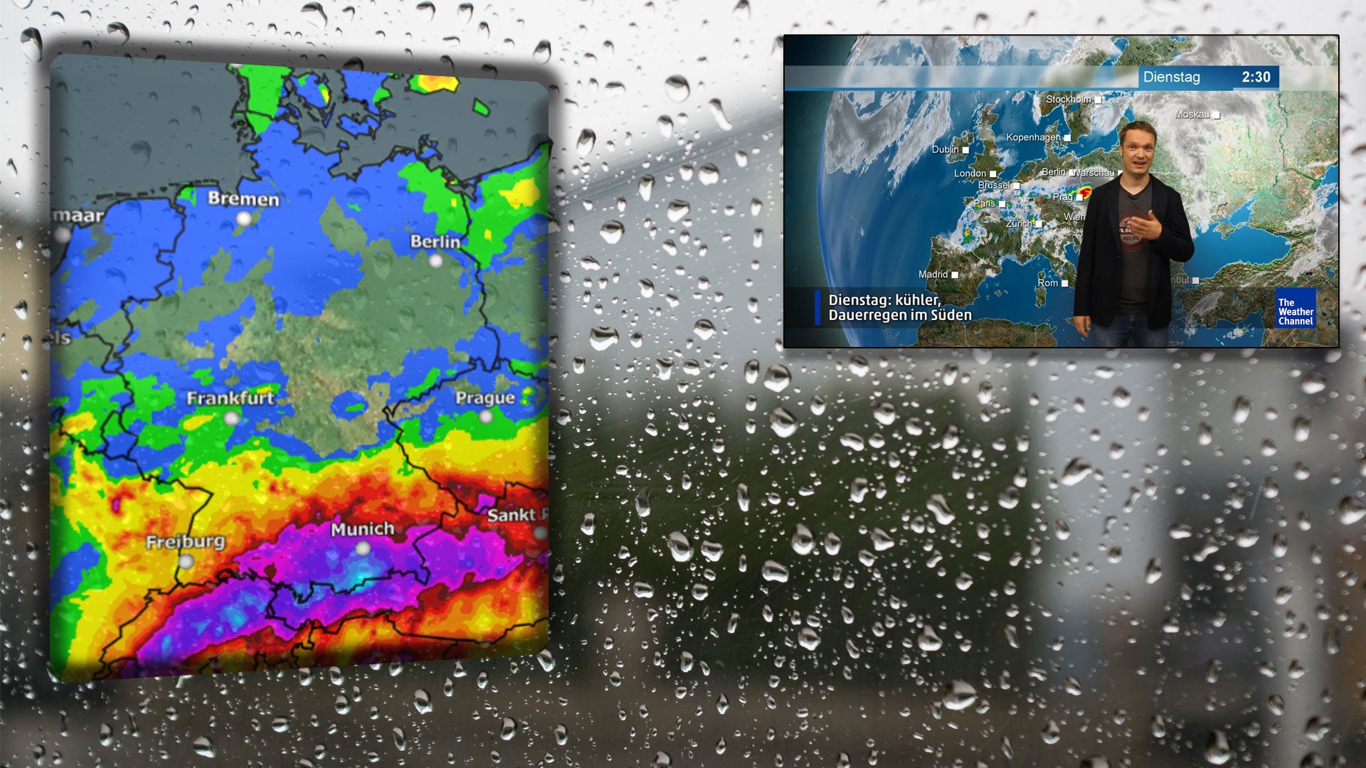 Wetter heute Bis zu 40 Liter Regen in einer Stunde Hochwasser droht