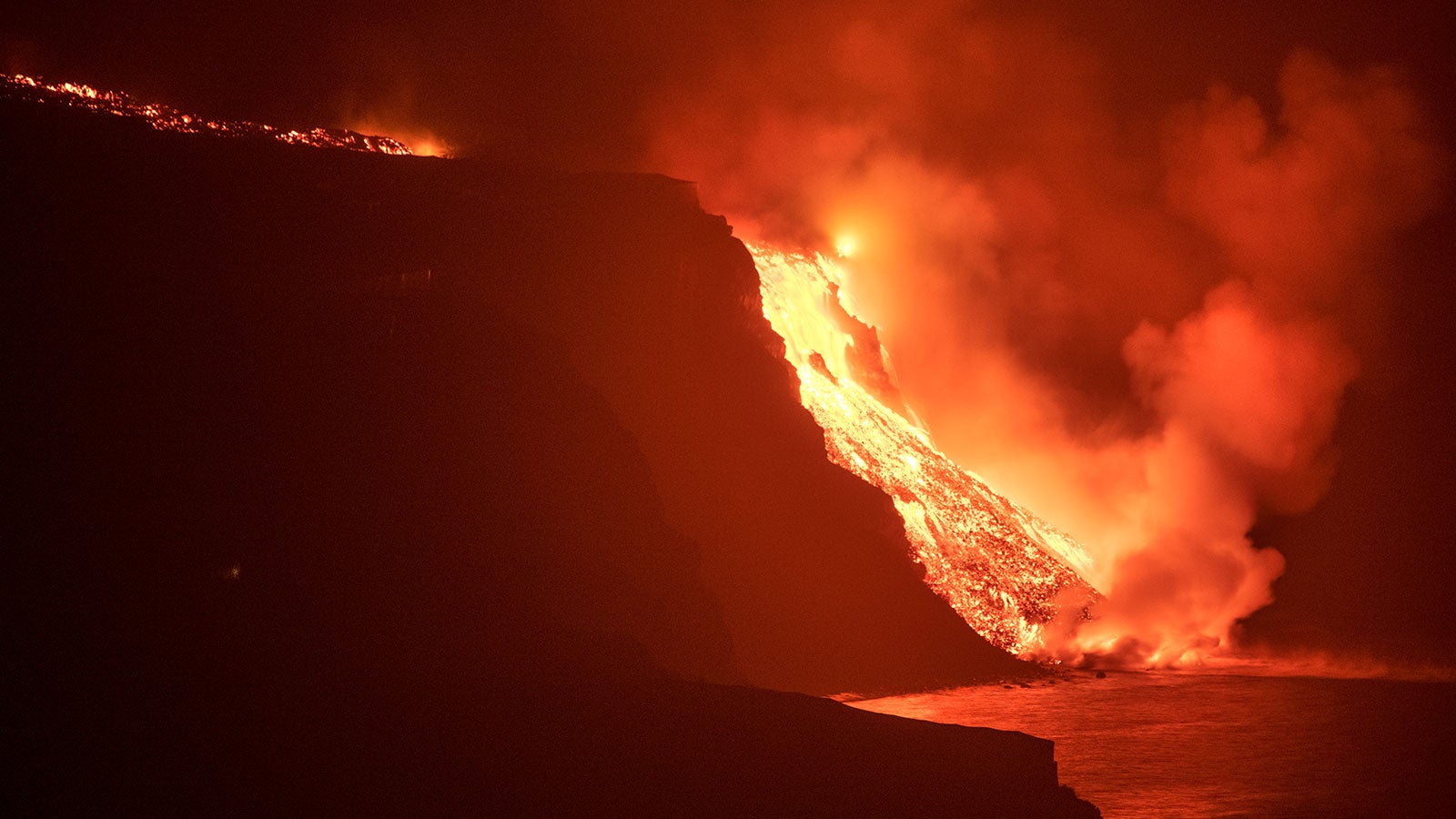 La Palma Lava erreicht das Meer giftige Gase drohen The Weather