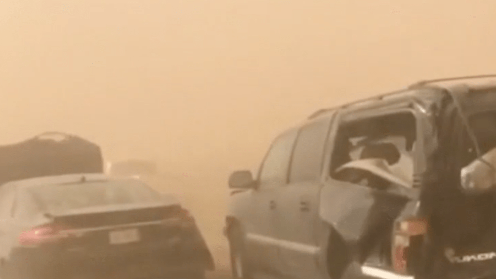 Dust Storm Creates Apocalyptic Scenes in Texas Videos from The