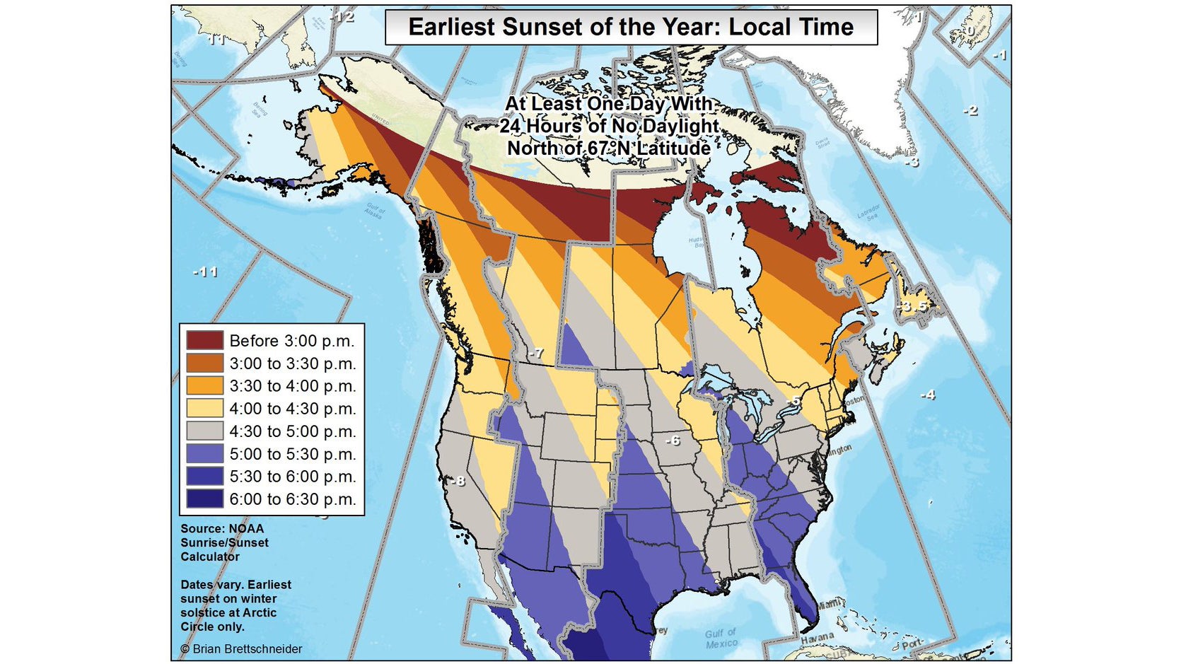 How Early the Sun Sets on These Shortest Days of the Year
