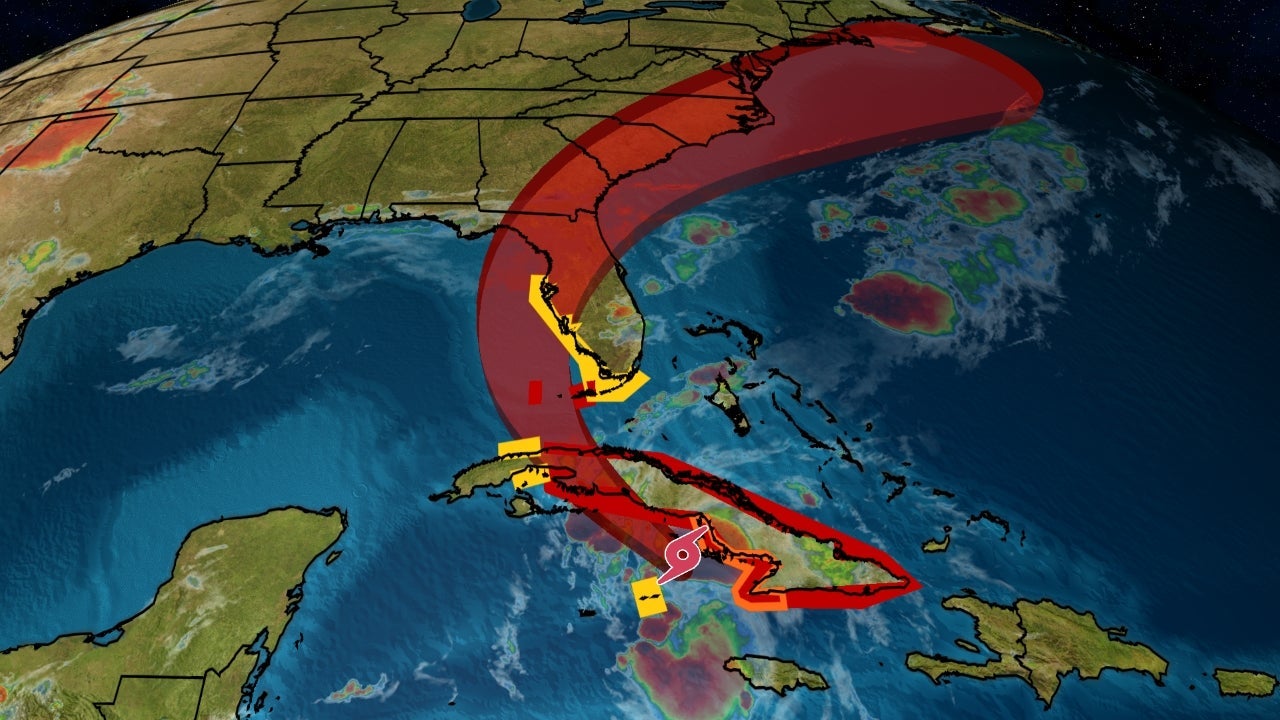 Tropical Storm Elsa Soaking Jamaica, Cuba as it Tracks Toward Florida