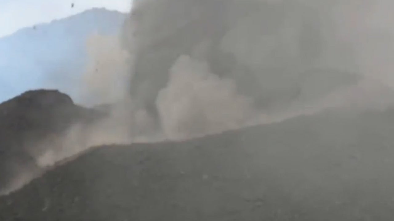 Italy's Mount Etna Spews Lava and Smoke The Weather Channel
