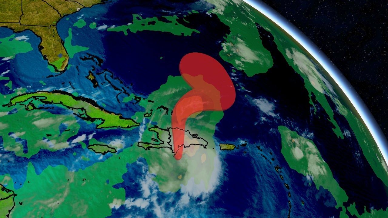 Franklin A Flood Threat To Dominican Republic, Haiti