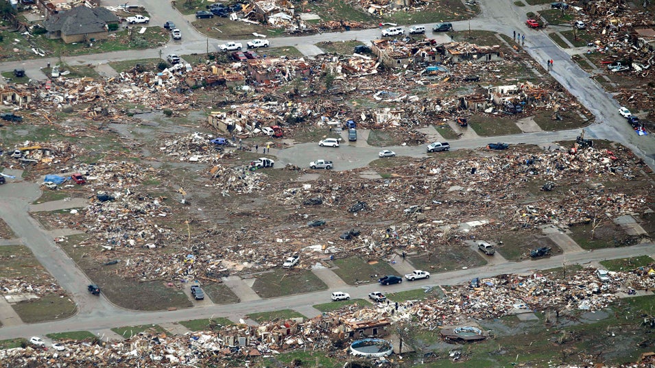 Power of Moore Tornado Dwarfs Hiroshima Atomic Bomb