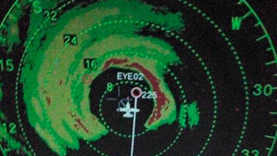 Amazing Hurricane Hunter Photos Show Insides of Hurricane Ignacio's Eye