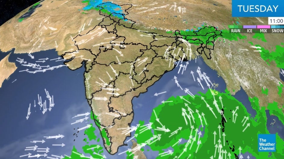 Madhya Pradesh Likely to Get 80mm Rainfall Over 24 Hours The Weather