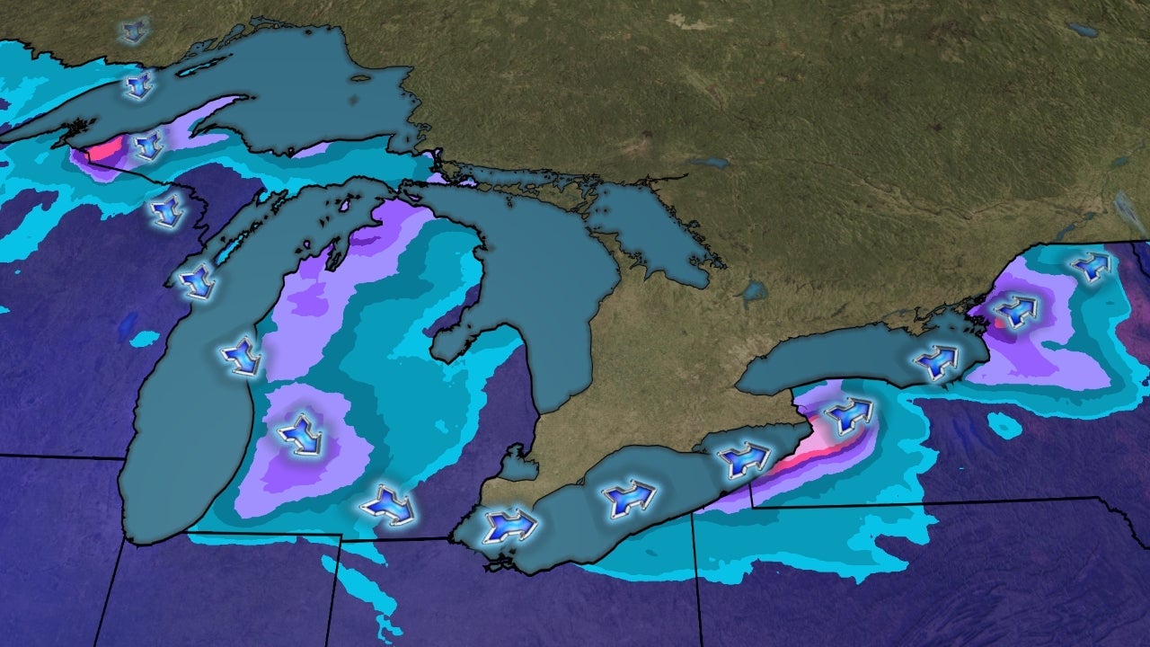 Feet Of LakeEffect Snow Expected In Buffalo