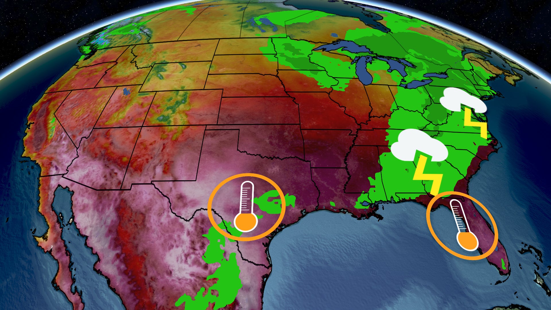 Memorial Day Forecast Severe Storms And Heat Expected Weather