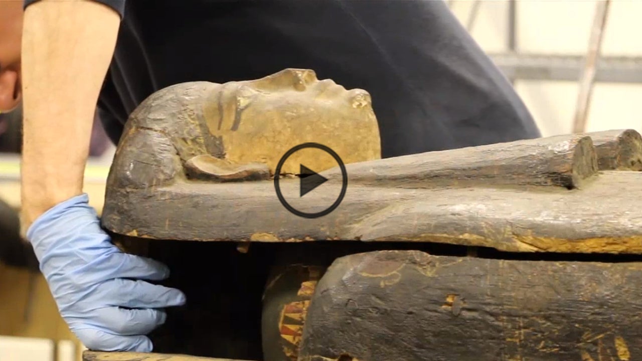 2,500 Year Old Mummy Coffin Opened The Weather Channel