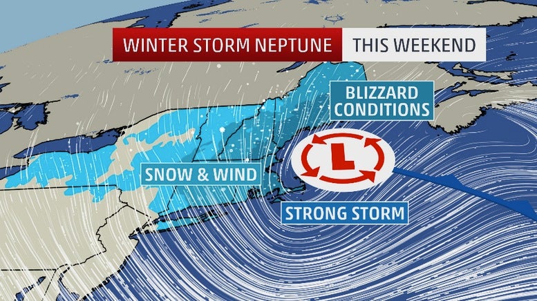 neptune festival 2023 weather forecast Winter Storm Neptune Blowing Snow, Brutal Wind Chills in Wake of New