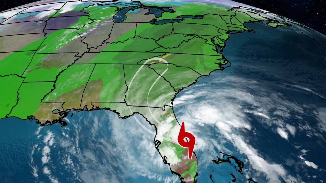Nicole Makes Landfall In Florida As A Hurricane With Storm Surge