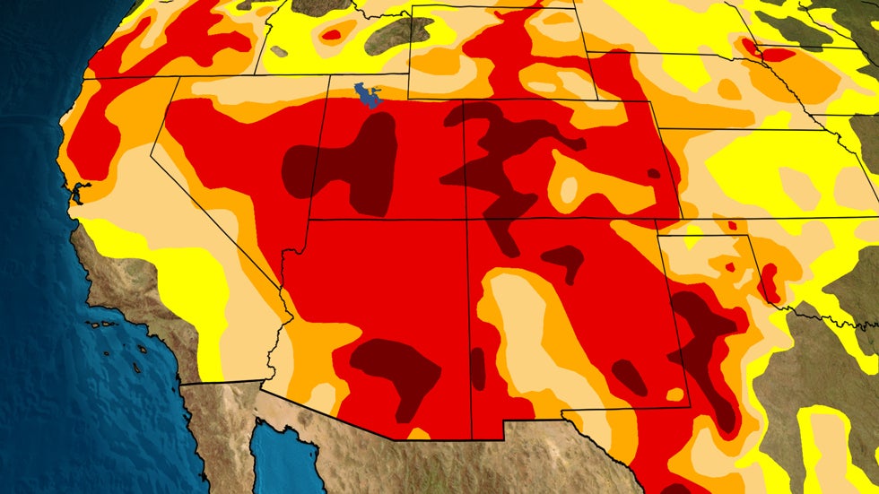 Snow and Rain Coming to Southwest Drought Area, But La Niña Could Be Bad News in the Long Run