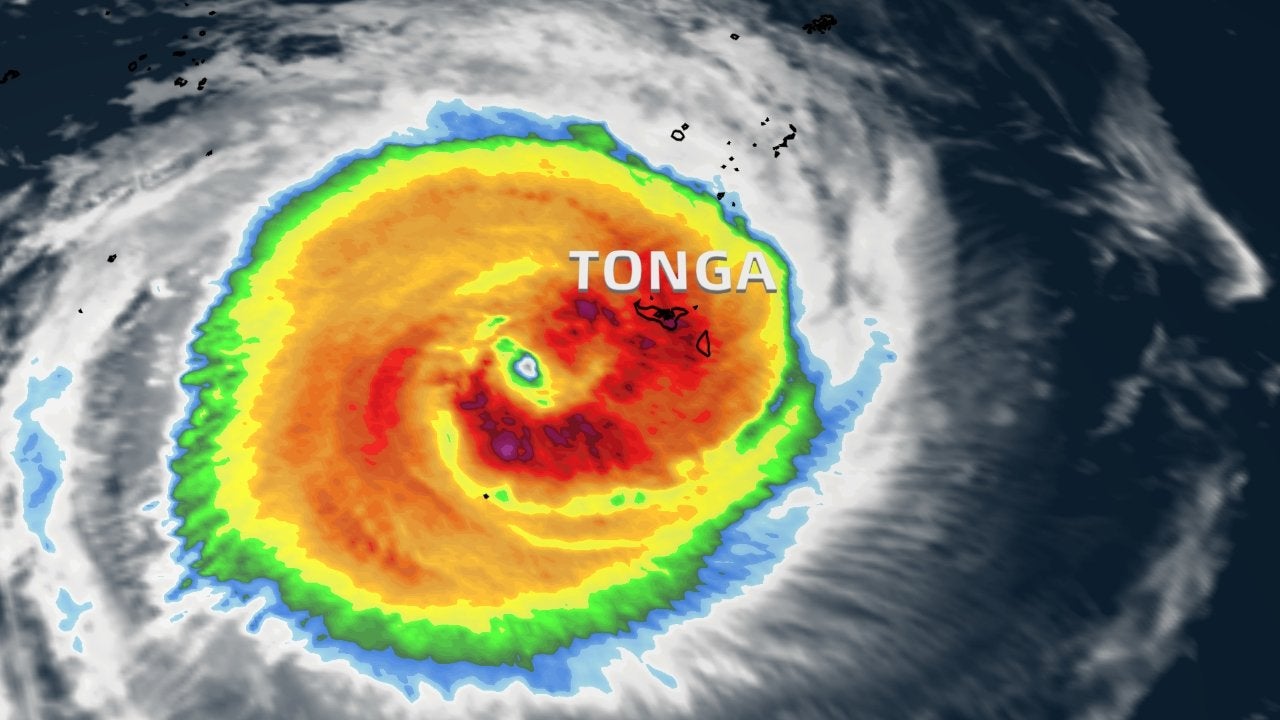 Maior ciclone tropical da História da Oceânia devasta ilhas do Tonga