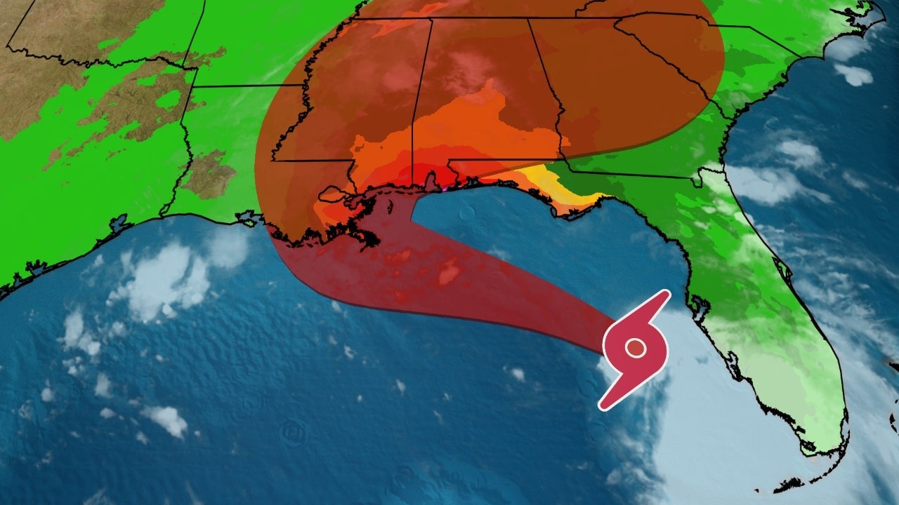 Hurricane Warning Issued for Parts of Louisiana and Mississippi Ahead