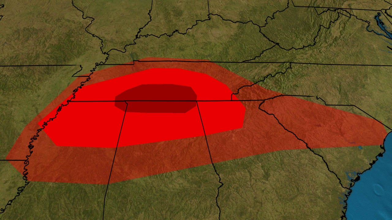 Severe Thunderstorms and Heavy Rainfall to Spread Across the MidSouth