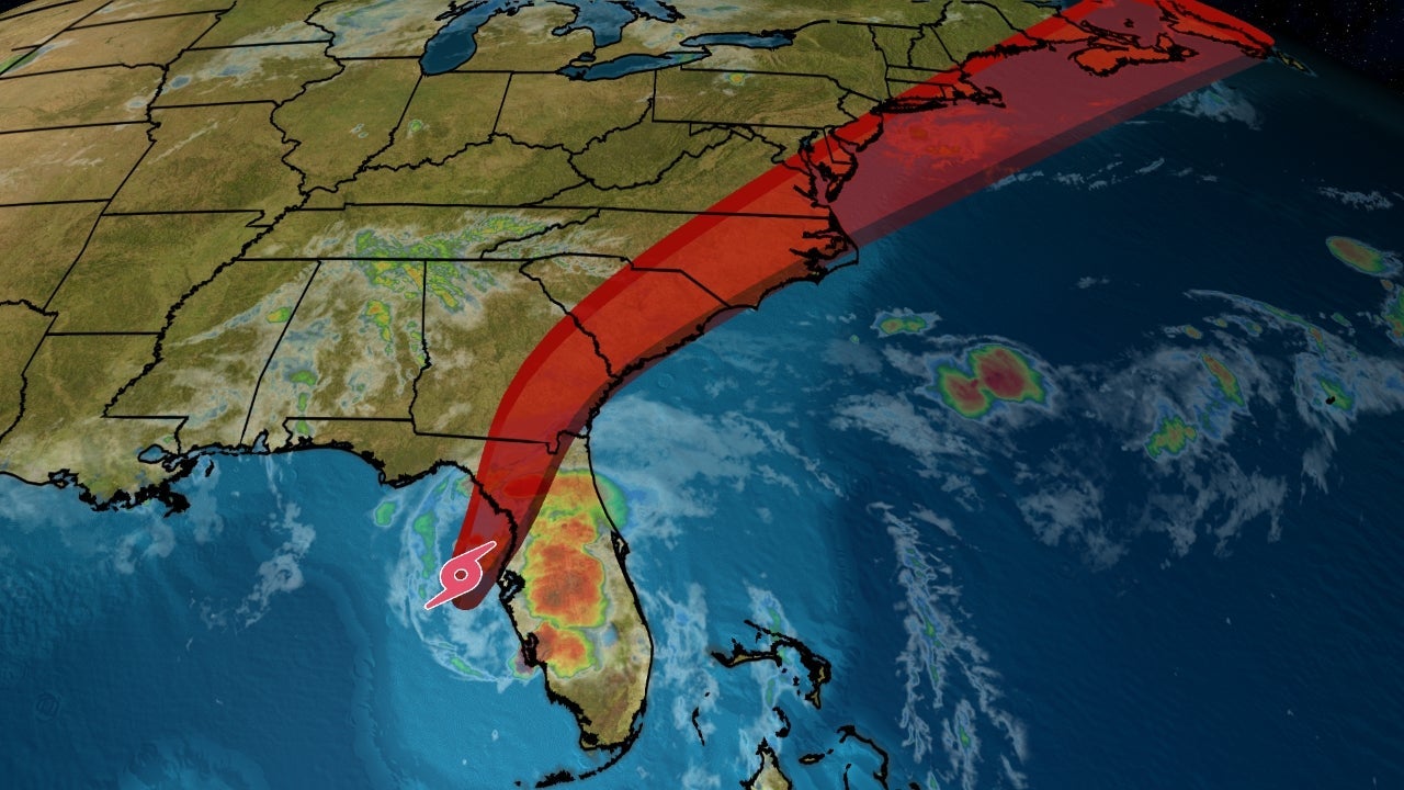 Tropical Storm Elsa Approaches Landfall Along Florida's West Coast