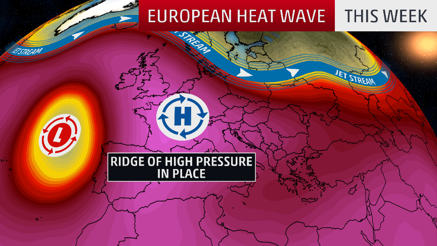 Early Summer Heat Wave in Europe; Record Temperatures in Germany The