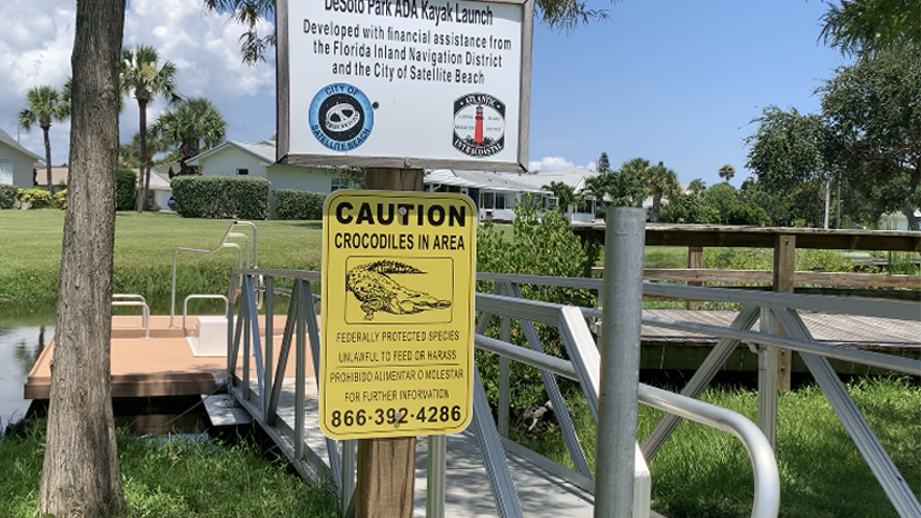 Florida Crocodile Puts Beach Neighborhood On Edge