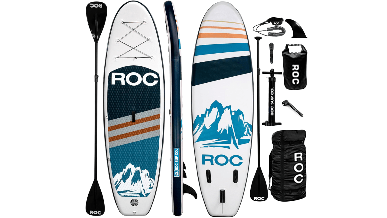 The Roc Inflatable Paddle Board Is 69 Off