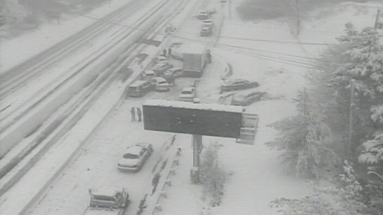Multiple Pileups Close Ohio Roads as Snow Moves East; Storm Claims at