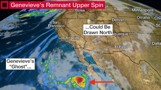 Hurricane Genevieve May Be Gone, But Its 'Ghost' May Bring More
