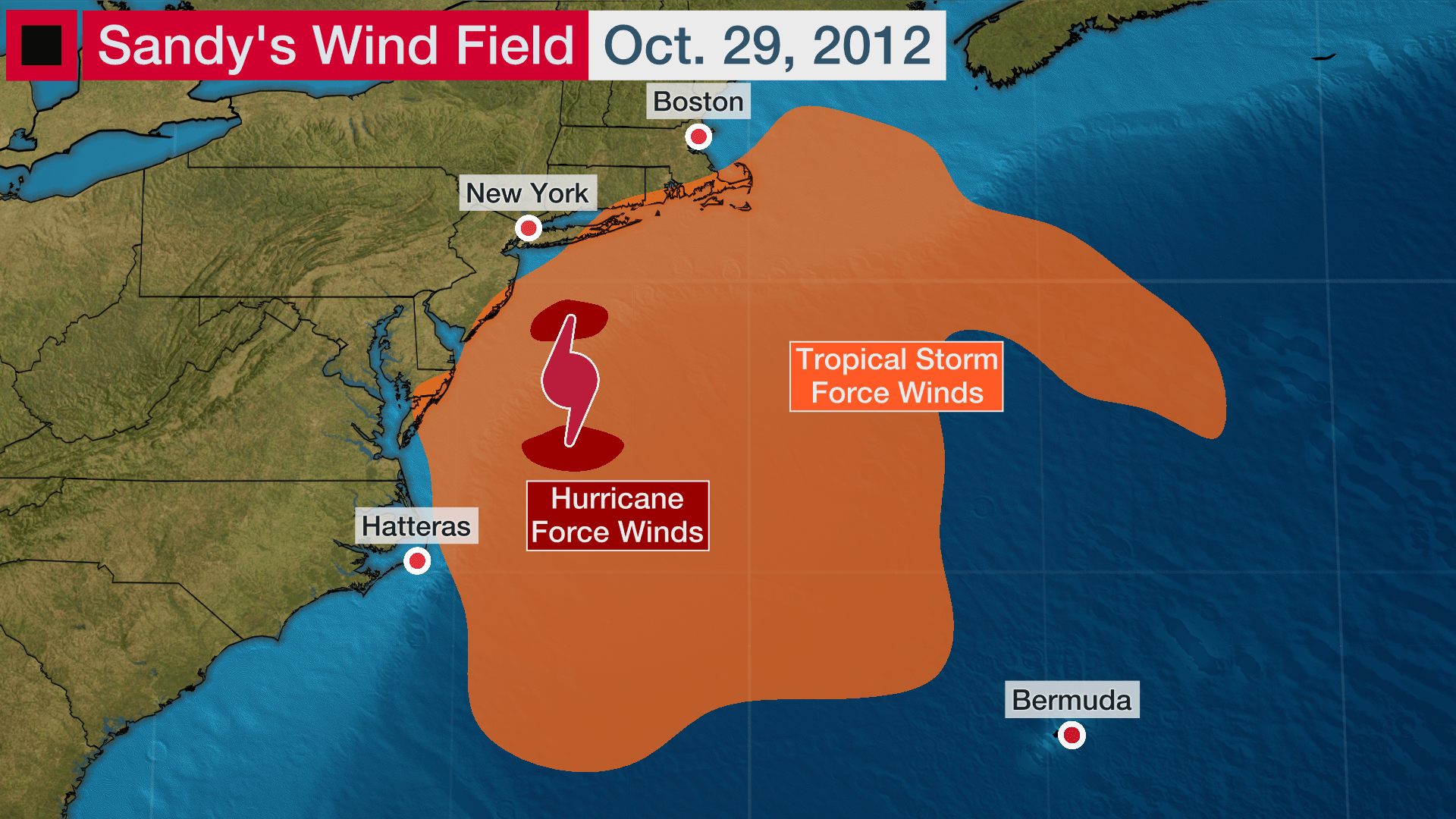 Superstorm Sandy By The Numbers 10 Years Later The Weather Channel