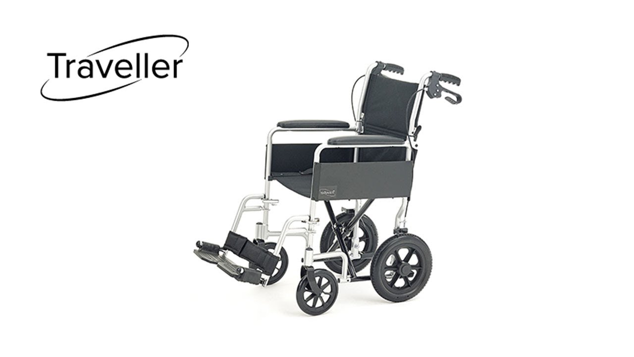 Aluminium Travel Transit Wheelchair CareCo