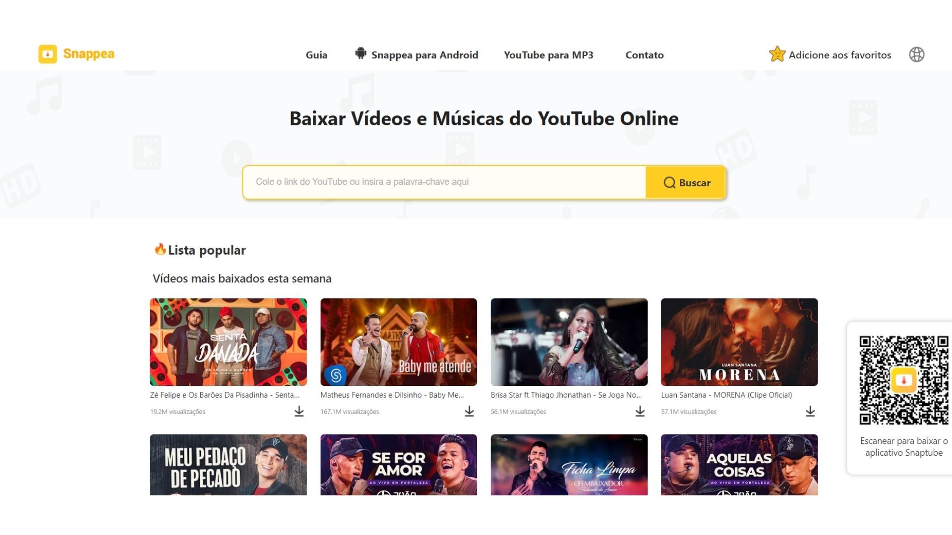 Baixar Músicas do YouTube Tube MP3