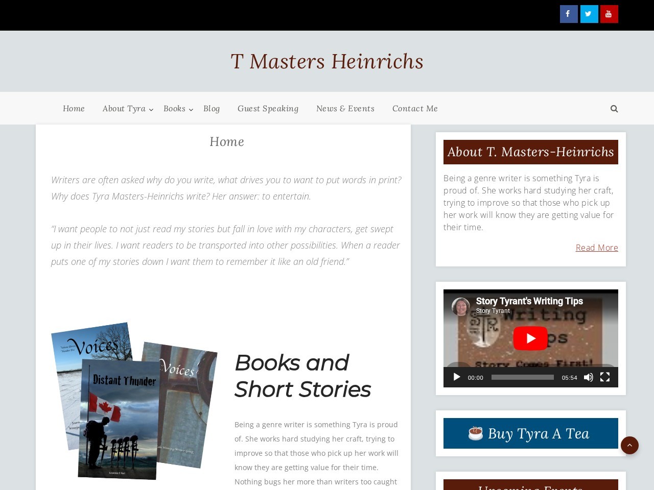 T. Masters-Heinrichs Website