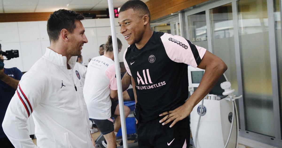 Watch Messi’s meetandgreet with the likes of Mbappe, Neymar, Ramos