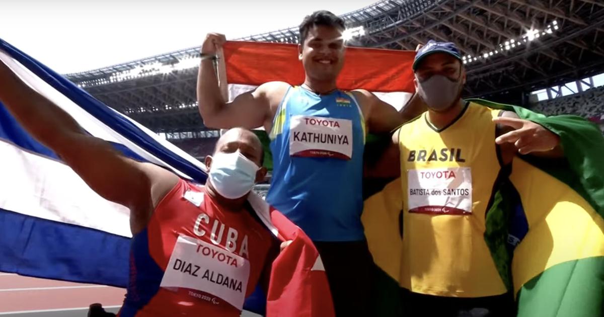 Tokyo Paralympics, athletics Yogesh Kathuniya wins silver in men’s discus throw F56