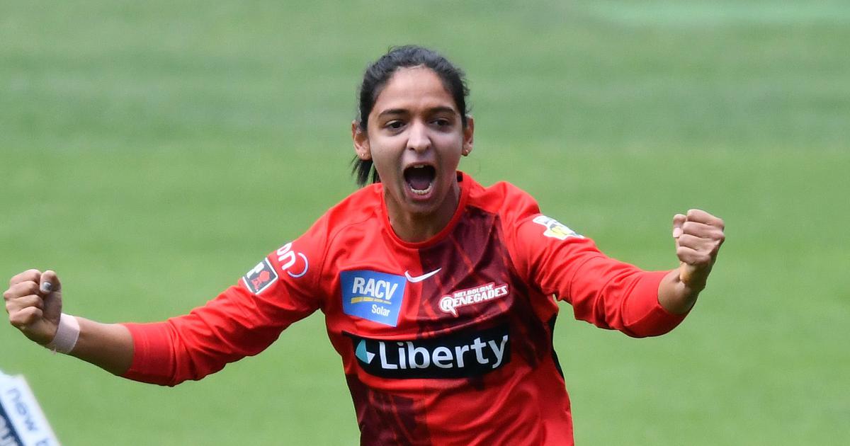 Wbbl 2021: India's T20I Captain Harmanpreet Kaur Named Player Of The Tournament