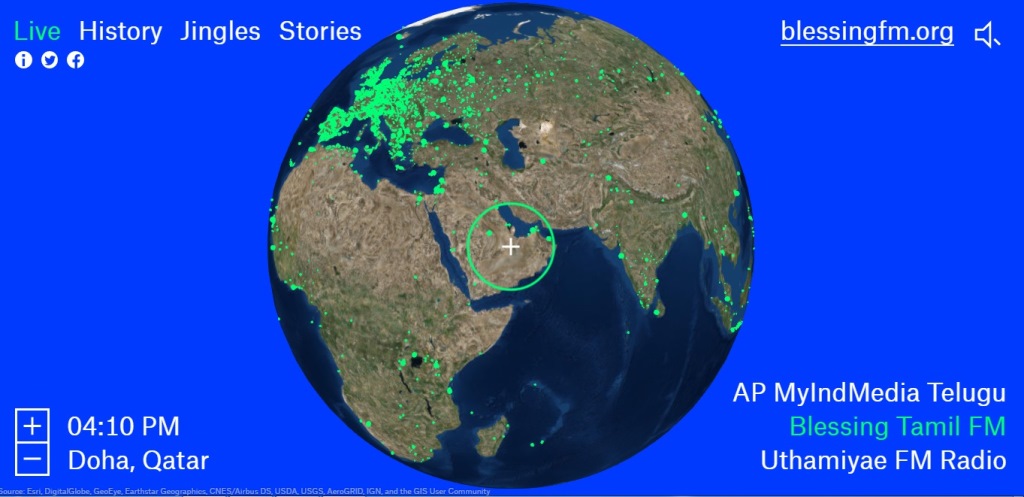Radio Garden A new website lets you tune into the radio stations of