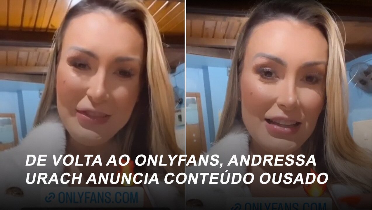 De volta ao OnlyFans, Andressa Urach anuncia conteúdo ousado