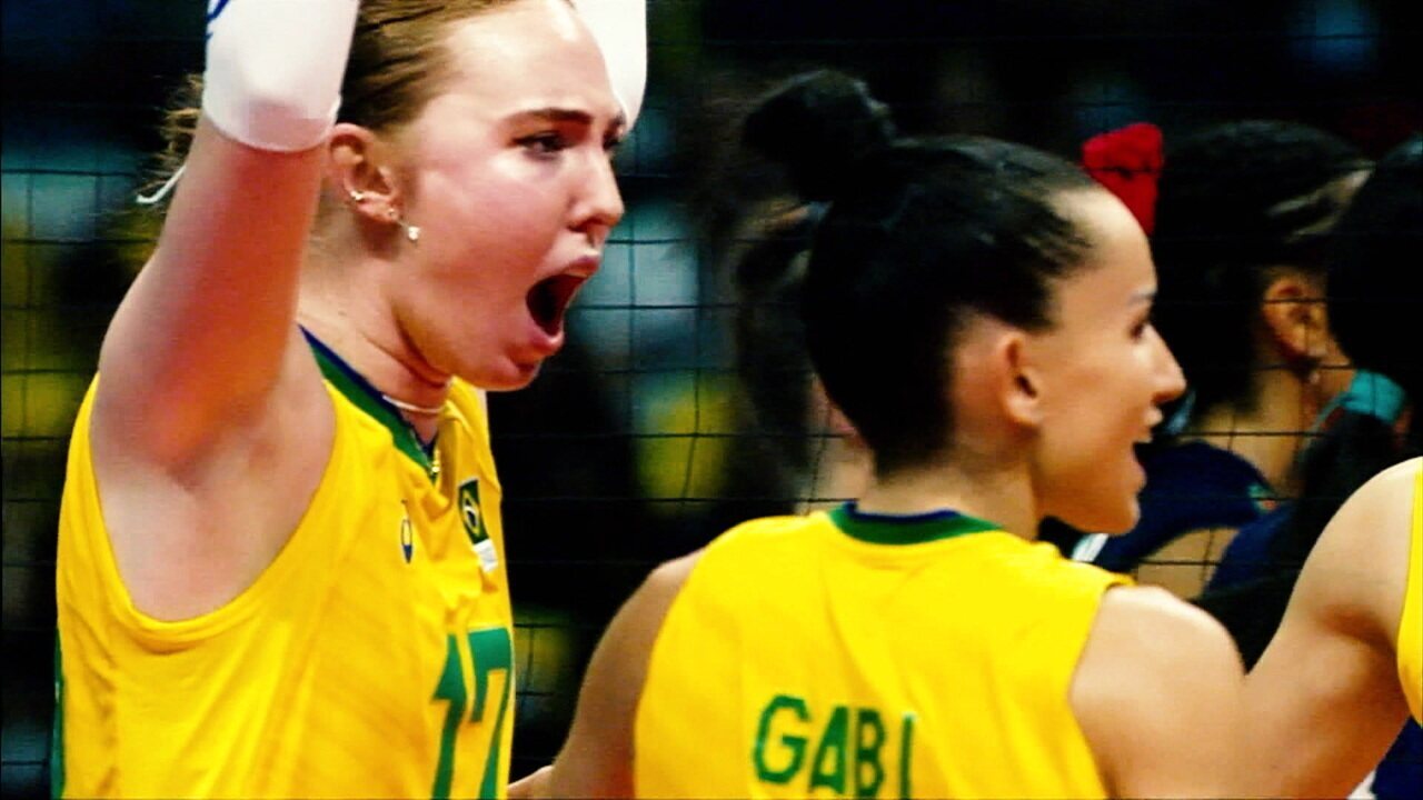Júlia Bergmann te convida para assistir à Liga das Nações de Vôlei
