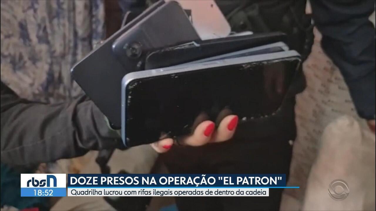 Vdeo Doze Presos Na Operao El Patron Vdeos Rbs Notcias G1