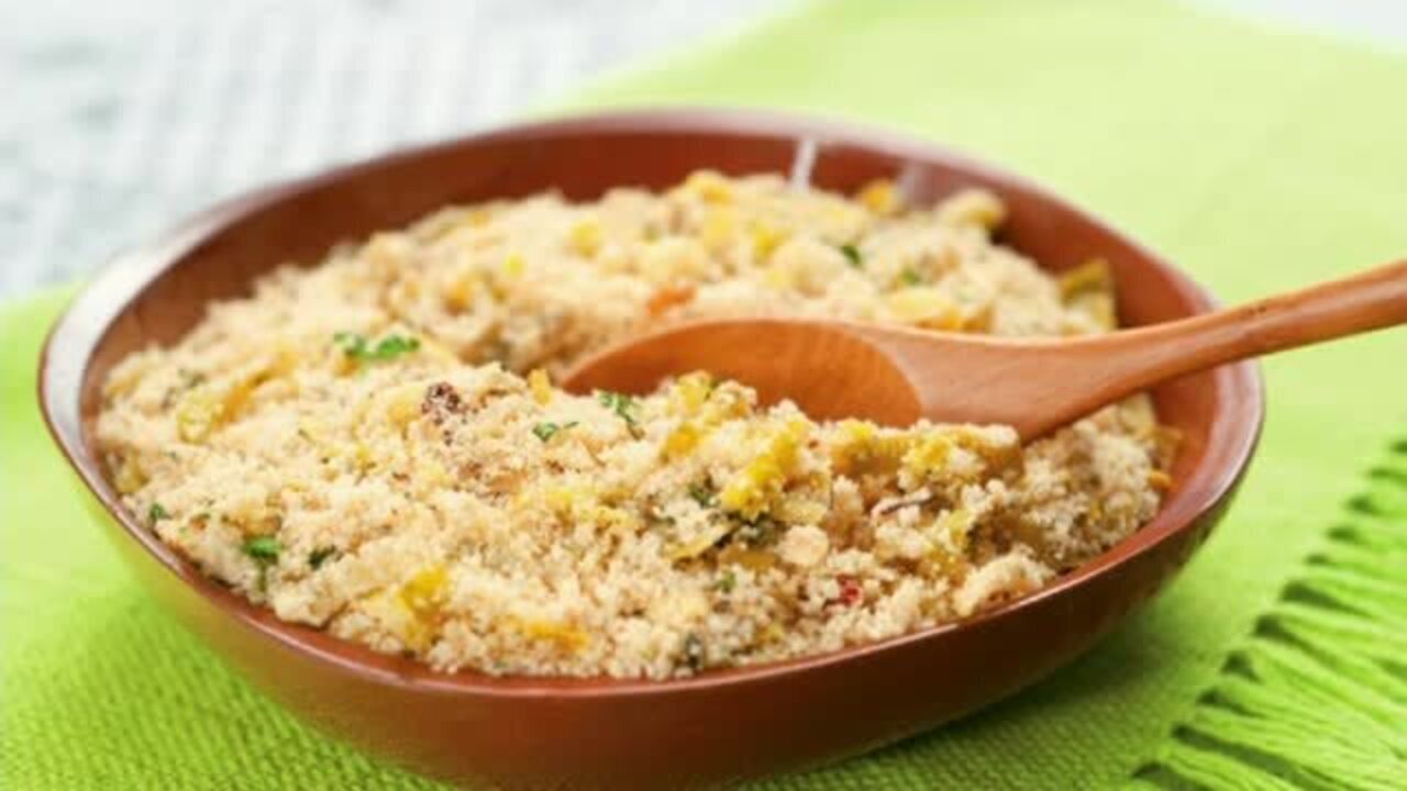 Como opção para a ceia de Natal, chef no Acre ensina a fazer farofa com