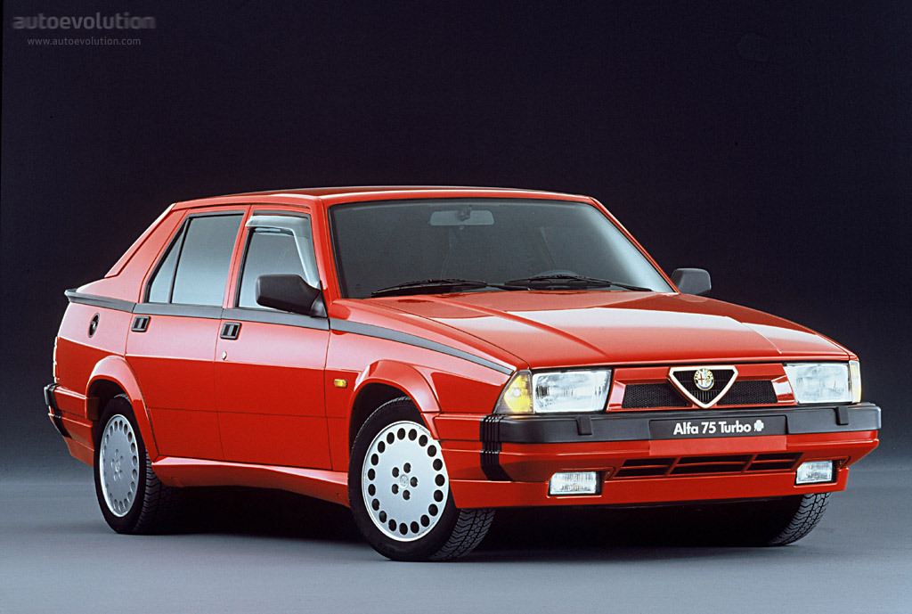 ALFA ROMEO 75 specs & photos 1985, 1986, 1987, 1988, 1989, 1990, 1991