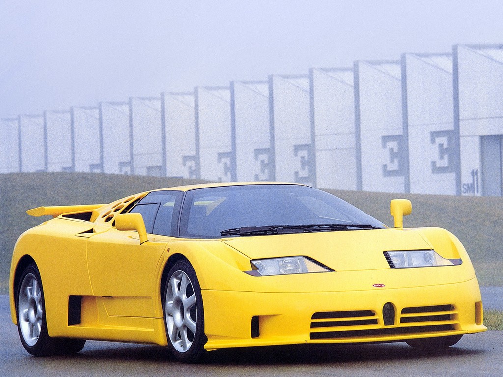 BUGATTI EB 110 SS specs & photos 1992, 1993, 1994, 1995