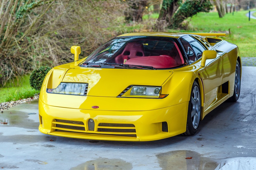 BUGATTI EB 110 SS specs 1992, 1993, 1994, 1995