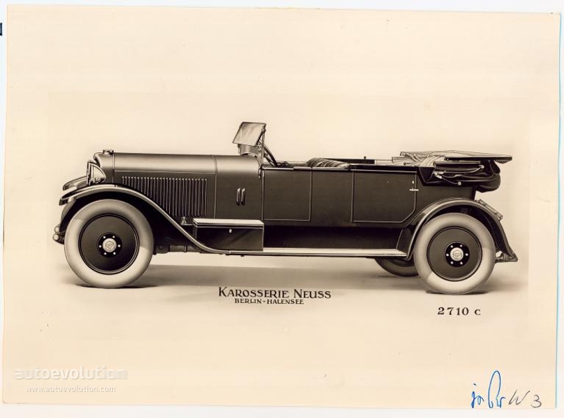 MAYBACH Typ W3 22/70 HP (Open Body) specs 1921, 1922