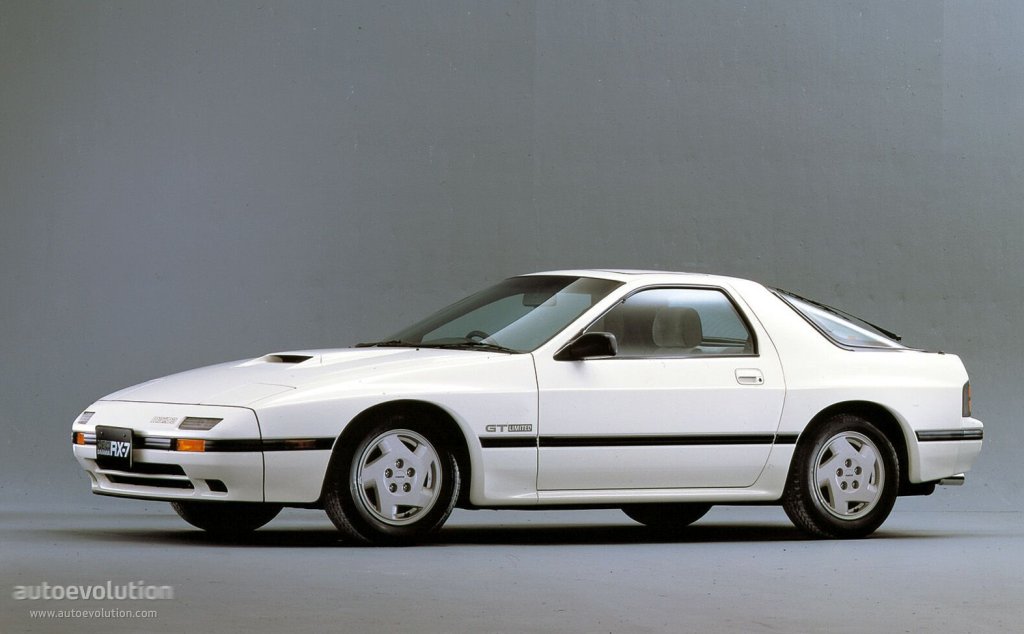 MAZDA RX7 (FC) specs 1985, 1986, 1987, 1988, 1989, 1990, 1991, 1992
