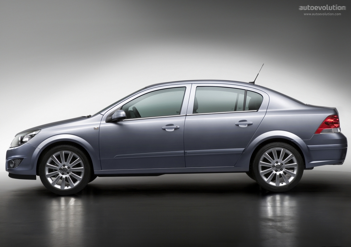 OPEL Astra Sedan specs & photos 2007, 2008, 2009 autoevolution