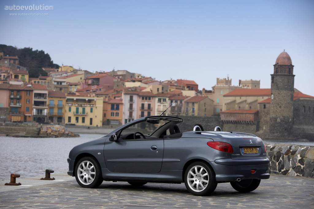 PEUGEOT 206 CC specs & photos 2001, 2002, 2003, 2004, 2005, 2006